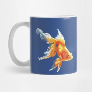 Goldfish Realistic Vector Cut Out Isolated Mug